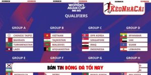 bản tin bóng đá tối nay