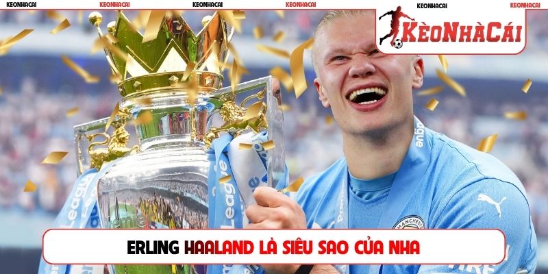 Erling Haaland là siêu sao của NHA
