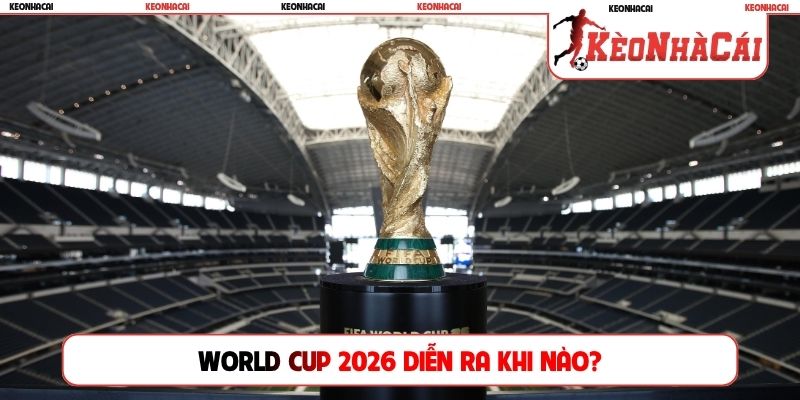 World Cup 2026 diễn ra khi nào